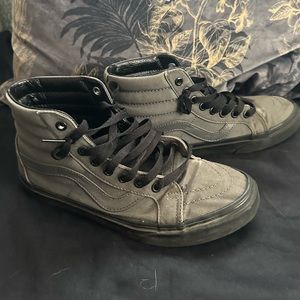 Grey Vans Ska8-Hi Shoes
